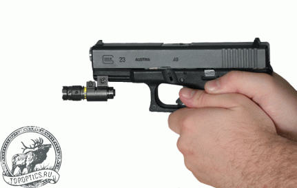 Лазерный целеуказатель Leapers UTG Sub-Compact Dual Function Red Laser Sight #SCP-LS278