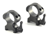 Быстросъемные кольца Nikko Stirling Diamond QR на Weaver 25,4 мм (высокие) стальные #NSMQR1WH