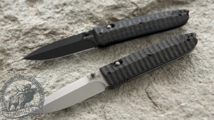 Нож LionSteel Daghetta (лезвие 80 мм, рукоять анодированный алюминий, чёрная) #8700 AL