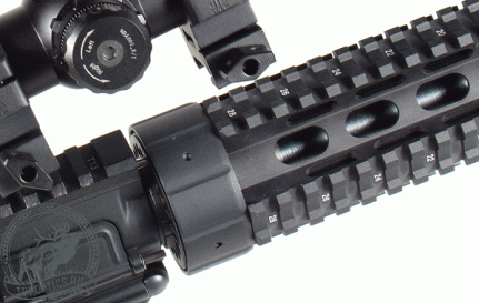 Кольца Leapers UTG быстросъемные 25,4 мм / Weaver (высокие) с винтовым зажимом #RG2W1206