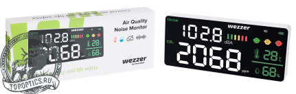 Монитор качества воздуха Levenhuk Wezzer Air PRO CN20, с шумомером #81410