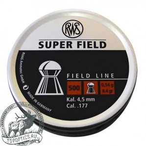 Пульки RWS Superfield 4,5 мм #RWSSfld