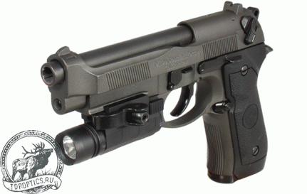 Фонарь тактический Leapers UTG Tactical Pistol Flashlight w/16mm CREE LED IRB #LT-ELP116Q