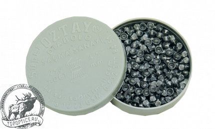 Пульки Super OZTAY diabolo кал. 4,5 мм (250 шт./уп.) #OZTdia