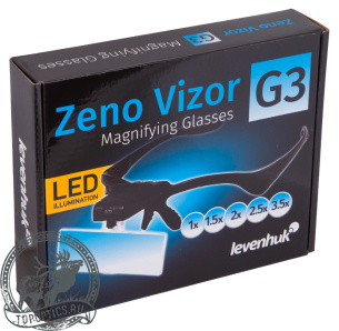 Лупа-очки Levenhuk Zeno Vizor G3 #69673