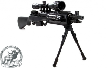Сошки Leapers UTG для установки на ствол оружия (220,98 мм до 269,24 мм) регулируемые #TL-BP08S