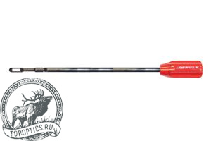 Шомпол J.Dewey для нарезного оружия .35 кал. (9 мм) и выше, односекционный, с подшипником, длина  91см #35C-36