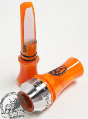 Манок на утку Zink Calls Power Hen PH-2 Double Magnum Acrylic Оранжевый