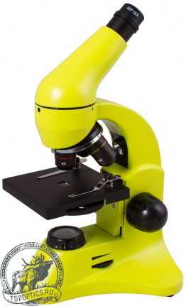 Микроскоп Levenhuk Rainbow 50L PLUS Lime\Лайм #69054