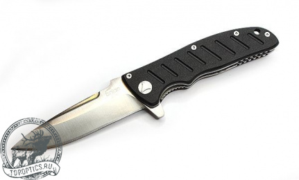 Нож Sanrenmu Bee Professional, лезвие 92 мм, рукоять чёрная G10, крепление на ремень #EL-01A