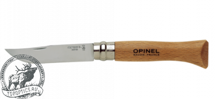 Нож Opinel n°  6 inox, нерж. сталь #123060 (6VRI)
