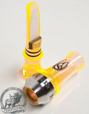 Манок на утку Zink Calls Power Hen PH-2 Double Magnum Acrylic Апельсиновый сок