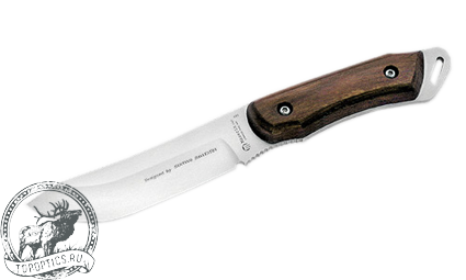 Нож Maserin Outdoor (лезвие 120 мм, нержавеющая сталь, рукоять дерево кокоболо) #990/LG
