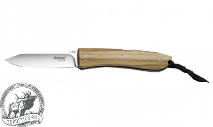 Нож LionSteel Big Opera D2 (лезвие 90 мм, рукоять оливковое дерево) #8810 UL