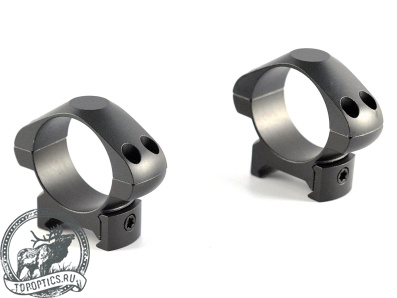 Кольца Nikko Stirling Diamond на Weaver 30 мм (низкие) стальные #NSM30WL