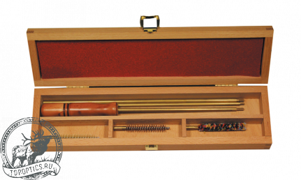 Набор для чистки Nimar в деревянной коробке, калибр 8 мм #250.2008
