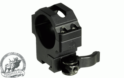 Кольца Leapers UTG быстросъемные 30 мм / призма 10-12 мм (средние) с рычажным зажимом #RQ2D3154