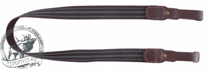 Ремень для ружья Vektor из полиамидной ленты Р-7 коричневый #Р-7 к