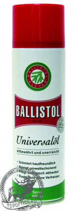 Масло оружейное Ballistol spray 400ml  #21815