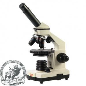 Микроскоп школьный Микромед Эврика 40х-1280х в текстильном кейсе #22831
