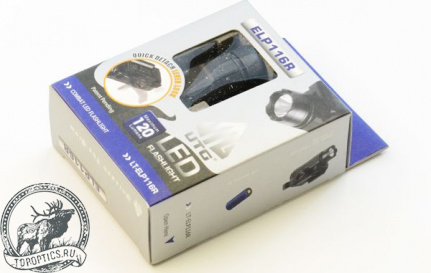 Фонарь тактический Leapers UTG Tactical Super-compact Pistol Flashlight w/16mm CREE R2 LED #LT-ELP116R