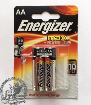 Элемент питания Energizer MAX LR06 (AA) BL2 - уп. 2шт