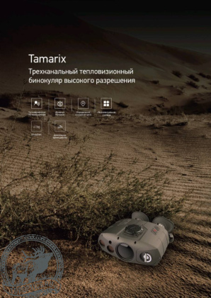 Трёхканальный тепловизионный бинокуляр Red Tamarix