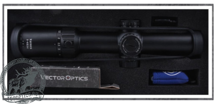 Оптический прицел Vector Optics Taurus 1-6x24 FFP (сетка VTC-CMIL) с подсветкой #SCFF-27