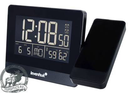 Часы-термометр Levenhuk Wezzer BASE L70 с проектором #78889