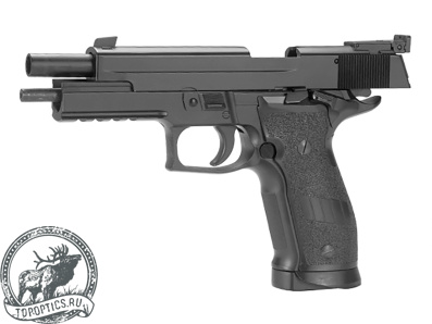 Пистолет пневматический Stalker SXF (Sig Sauer P226 X-Five) к.4,5мм, 12г CO2, металл, 108 м/с, Hop-Up, Blowback #ST-74018XF