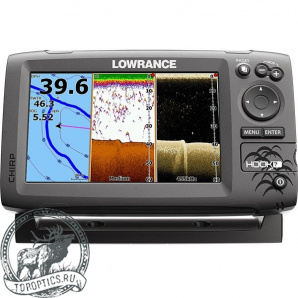 Lowrance Hook-7 Mid/High/DownScan™ (83/200, 455/800) #000-12664-001