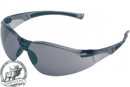 Открытые защитные очки HONEYWELL А800 серые с покрытием от царапин и запотевания #1015367