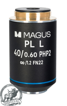 Объектив MAGUS 40HP 40х/0,60 Plan L фазовый PHP2  ∞/1,2 WD 3,5 мм #83439