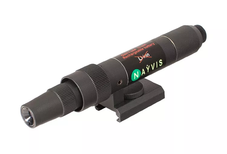 Лазерный ИК фонарь NAYVIS NL8475WP на Weaver (75 мВт, 835 нм)