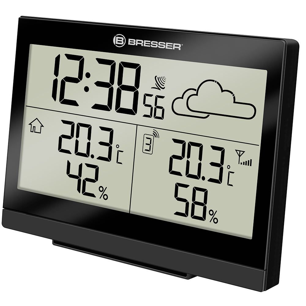 Домашняя метеостанция. Метеостанция Bresser TEMEOTREND LG. Метеостанция Bresser Temeo TB. Метеостанция Bresser METEOTREND Colour с радиоуправлением черная. Метеостанция Bresser метеостанция с радиоуправлением.