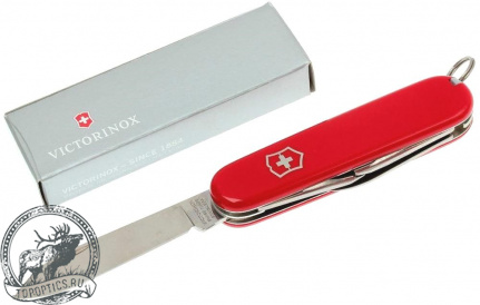 Нож Victorinox Recruit 84 мм (10 функций) красный #0.2503