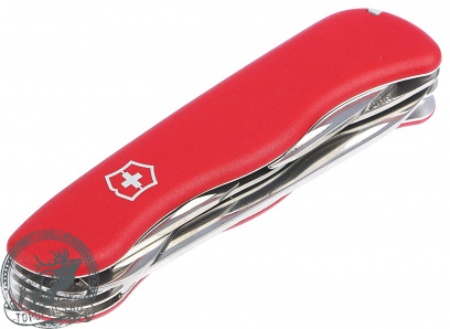 Нож Victorinox Outrider 111 мм (14 функций с фиксатором лезвия) красный #0.9023