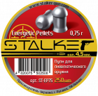 Пульки Stalker Energetic Pellets калибр 4,5 мм., вес 0,75 г. #ST-EP75