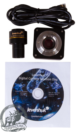 Микроскоп цифровой Levenhuk MED D25T тринокулярный #73994