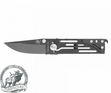 Нож Sanrenmu серии EDC лезвие 65мм рукоять металл #7037LUI-SH