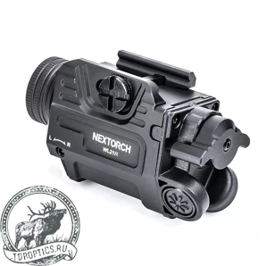 Подствольный пистолетный фонарь Nextorch WL21R Dual-Light 650 lm красный ЛЦУ