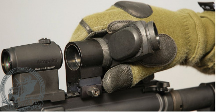 Насадка Aimpoint CEU для стрельбы из-за угла с высоким кронштейном (39 мм) #200259