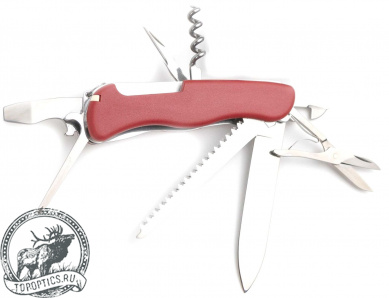 Нож Victorinox Outrider 111 мм (14 функций с фиксатором лезвия) красный #0.8513