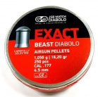 Пульки JSB Exact Beast кал. 4,52 мм #JSBEB105