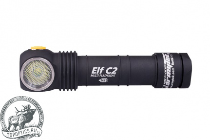 Фонарь налобный Armytek Elf C2 Micro-USB XP-L 1050 лмн белый свет + 18650 Li-Ion