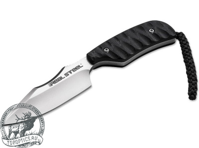 Нож Sanrenmu RealSteel лезвие 74 мм рукоять G10 чёрная #Mini130A black