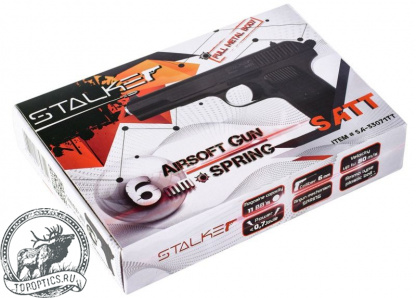 Пистолет пневматический Stalker SATT Spring (аналог ТТ) к.6мм #SA-33071TT