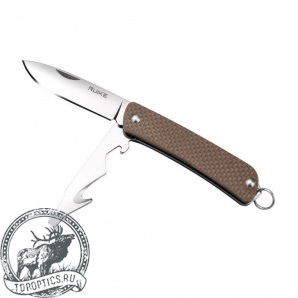 Нож Ruike Criterion Collection S21 коричневый #S21-N