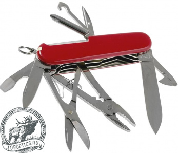 Нож Victorinox Deluxe Tinker 91 мм (17 функций) красный #1.4723