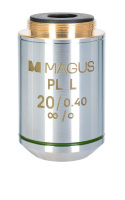 Объектив MAGUS 20PLL 20х/0,40 Plan L WD 8,80 мм #83461